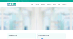 Desktop Screenshot of etech-services.com