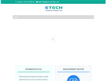 Tablet Screenshot of etech-services.com